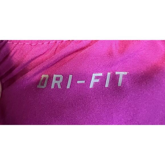 Women’s Nike Dri-Fit Bright Purple And Orange Shorts Size L - Picture 4 of 6